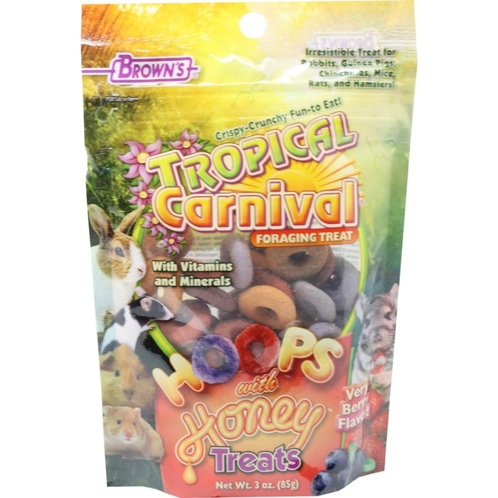 TROPICAL CARNIVAL HOOPS AND SM. ANIMAL TREAT (3 OZ)