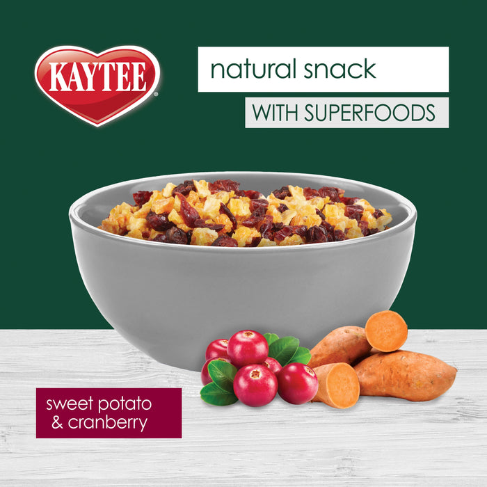 Kaytee Natural Snack Cranberry Sweet Potato
