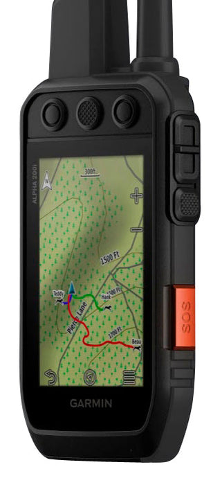 Garmin 0100223050 Alpha 200i  Handheld Black Rechargeable Li-ion Bluetooth/ANT+