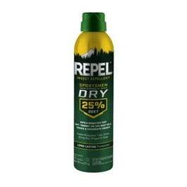 Dry Mosquito Repellent, 25% DEET, 4-oz.