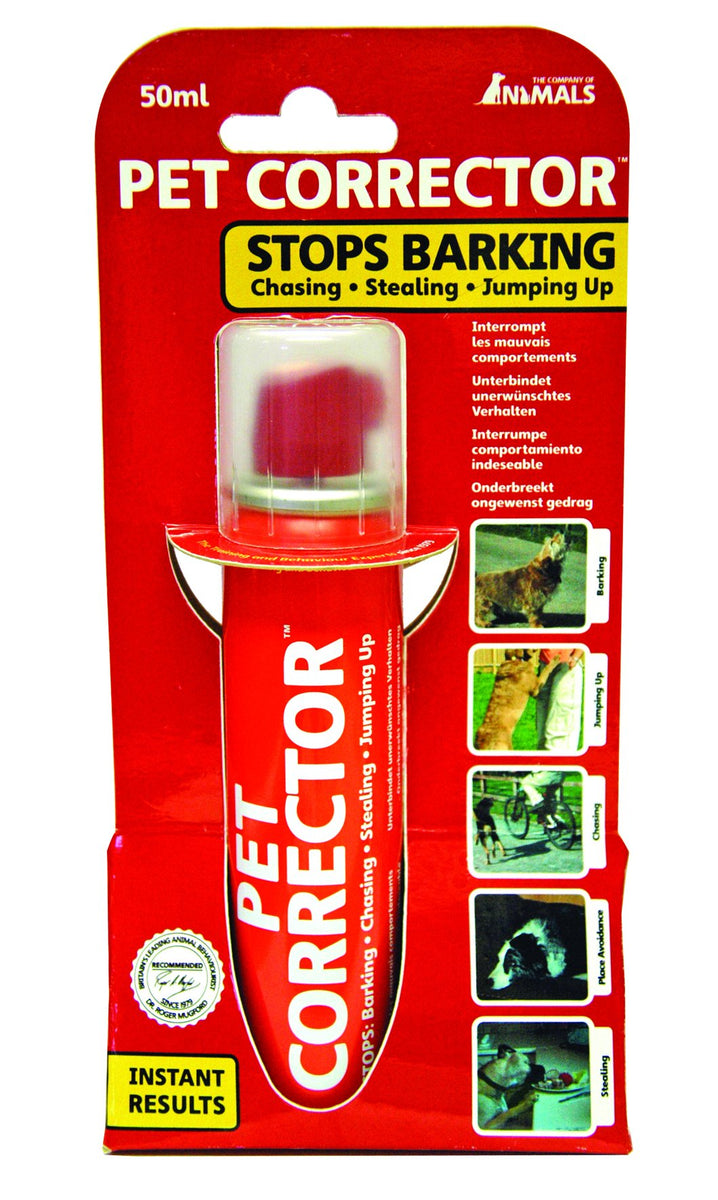 Compressed air pet clearance corrector