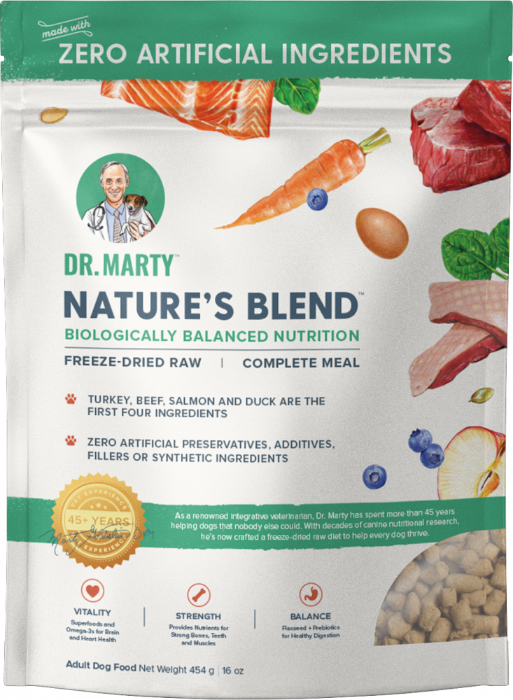 Dr marty goldstein freeze dried dog food sale