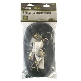 Bungee Cord, Heavy-Duty, Assorted Sizes, 6-Pc.