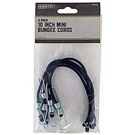 4-Pack 10-Inch Mini Bungee Cords