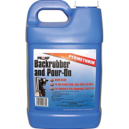 Pro-Zap Backrubber & Pour On 2.5 Gallon