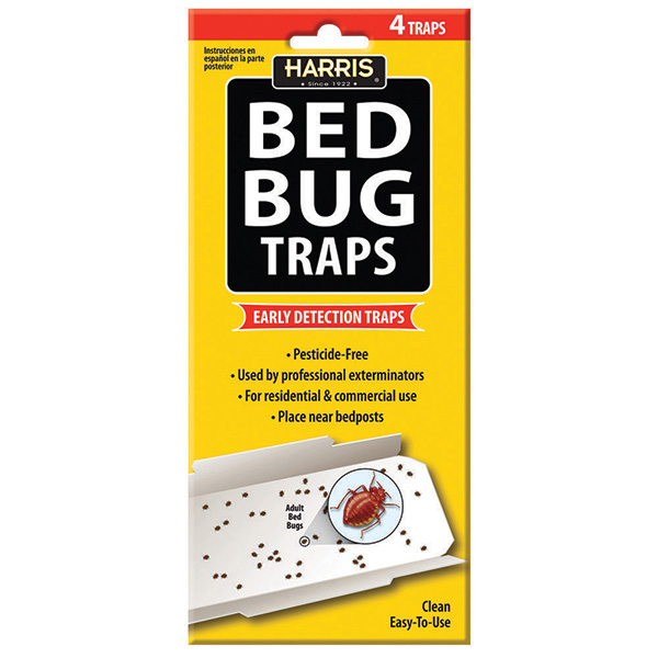 HARRIS BED BUG DETECTION TRAPS 4 PACK