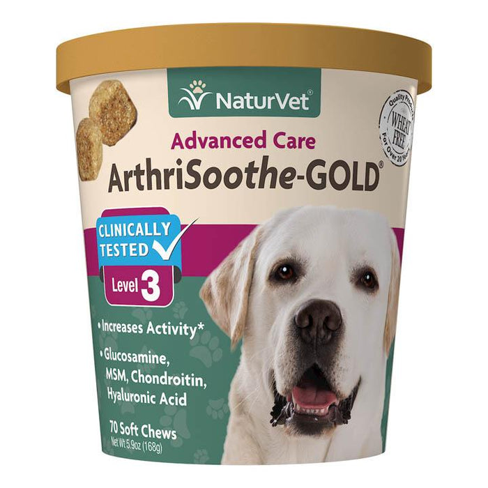 NaturVet ArthriSoothe-GOLD® Advanced Care Soft Chews