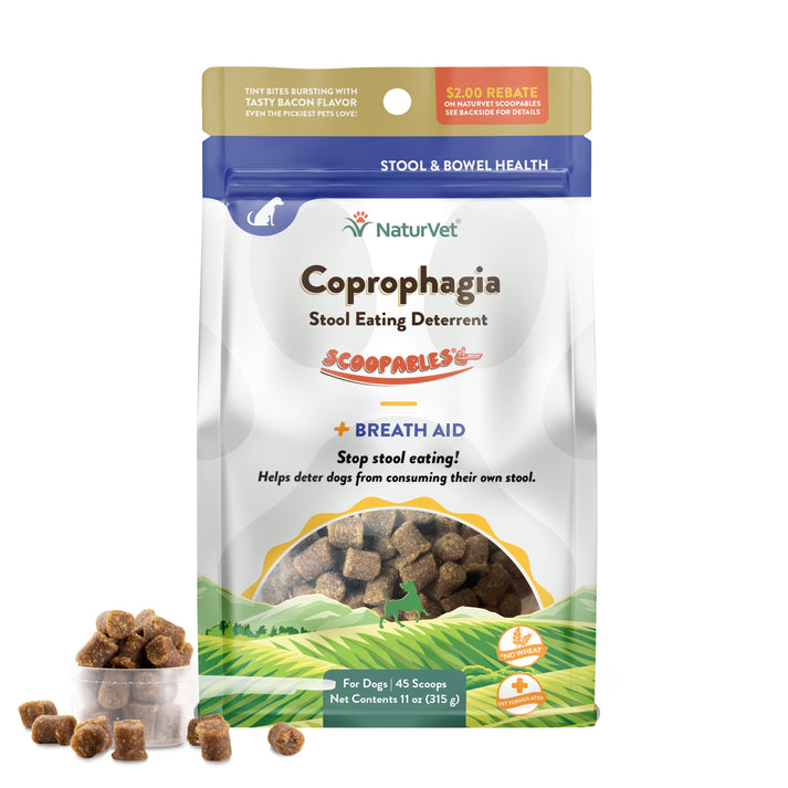 Coprophagia stool eating store deterrent