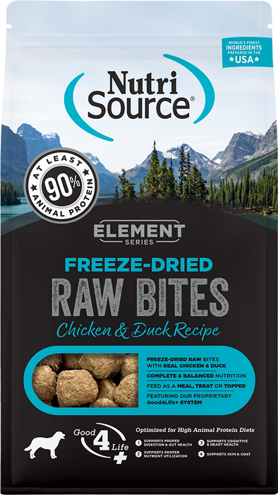 NutriSource Element Series Freeze-Dried Chicken & Duck Recipe