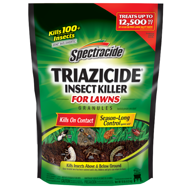 SPECTRUM BRANDS, INC SPECTRACIDE® TRIAZICIDE® INSECT KILLER FOR LAWNS GRANULES