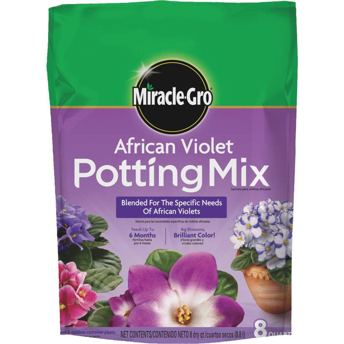 Miracle-Gro 8 Qt. 7 Lb. Container African Violet Potting Soil