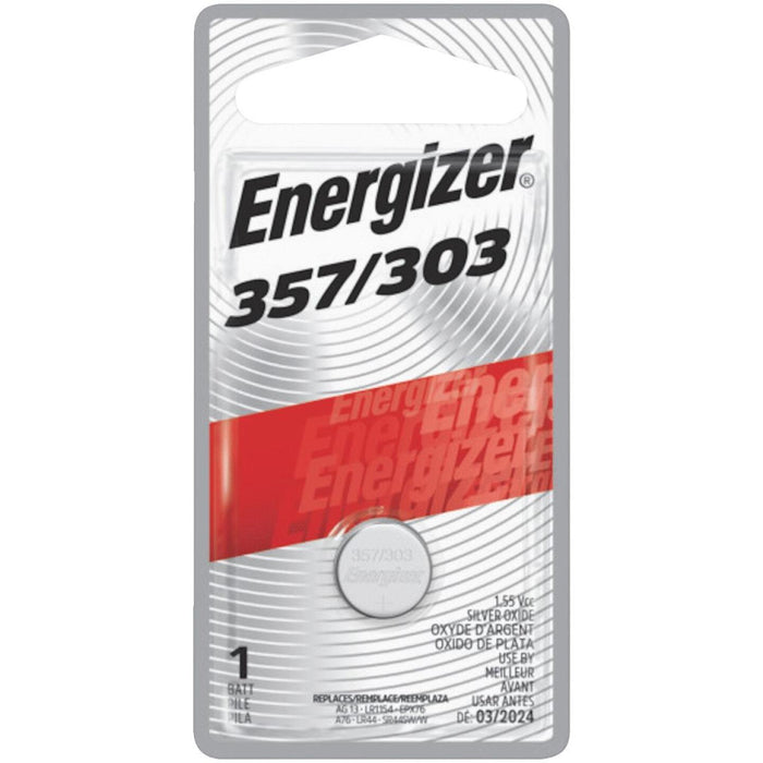 Energizer 357/303 Silver Oxide Button Cell Battery