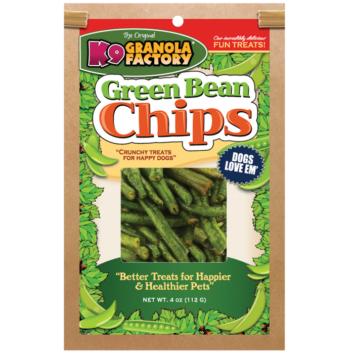 K9 Granola Factory Green Bean Chips Dog Treats