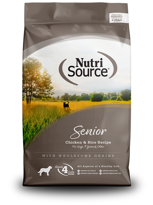 NutriSource® Senior Recipe (26lbs)