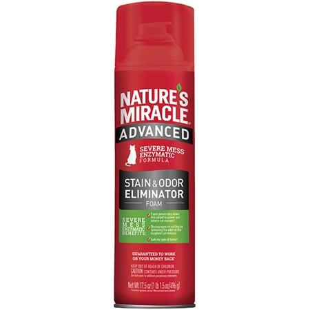 Nature's Miracle Advanced Stain and Odor Eliminator - Foam For Cats