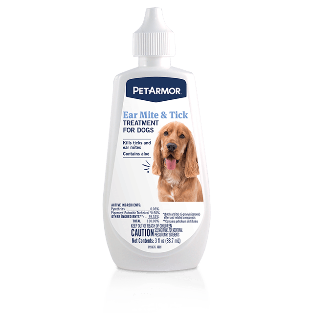 PetArmor® Ear Mite and Tick Treatment for Dogs