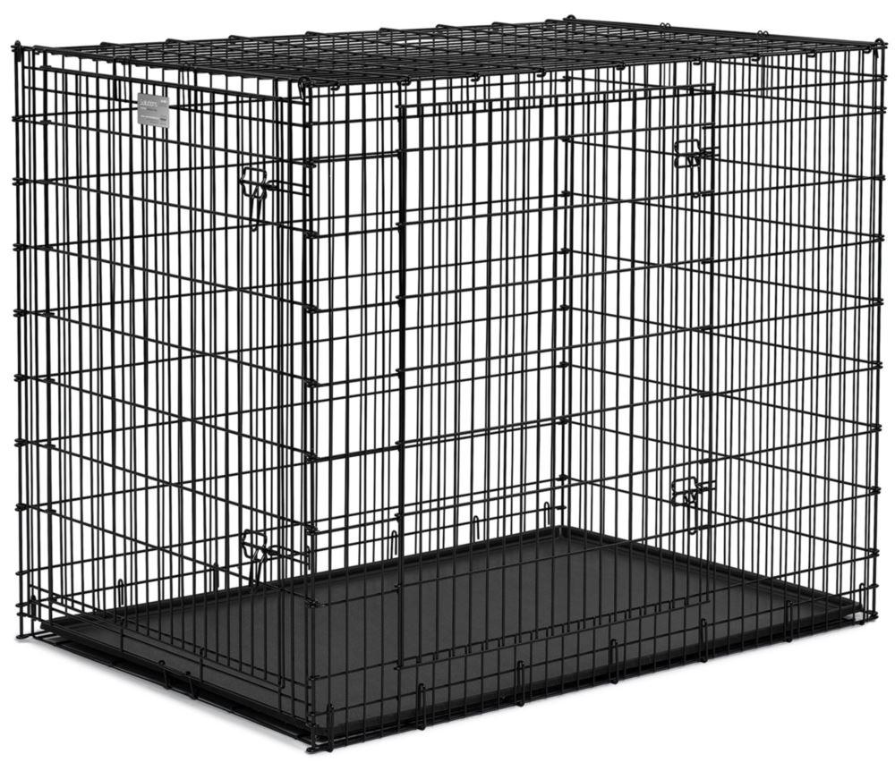 Midwest Quiet Time Pet Crate Cover - Black