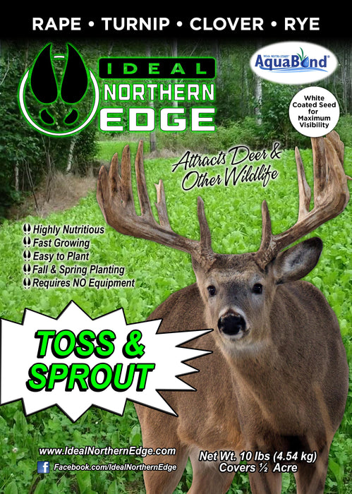Ideal Northern Edge Toss & Sprout Food Plot Mix