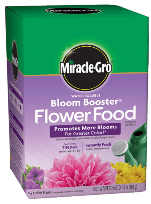 Miracle-Gro® Water Soluble Bloom Booster® Flower Food