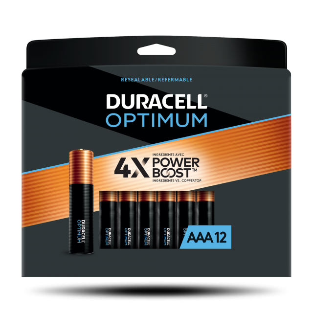 Duracell Optimum AAA Batteries — Tri County Feed Service