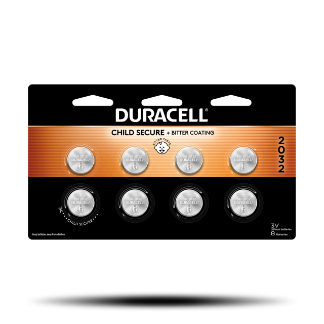  Duracell Specialty 2032 Lithium Coin Battery 3 V, Pack