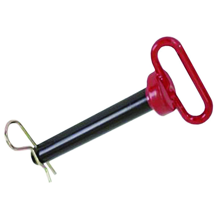 Apex Campbell 1" x 7-1/2" Red Handle Hitch Pin w/Clip