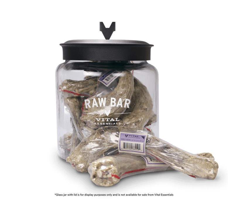 Vital Essentials Raw Bar Freeze Dried Raw Turkey Necks Dog Snacks