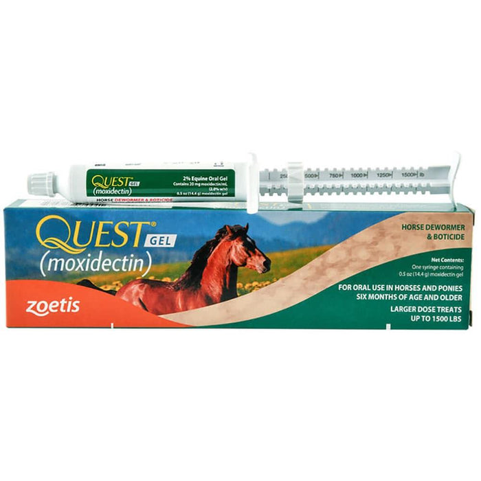 Zoetis Quest Horse Dewormer Gel