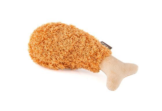 P.L.A.Y. American Classic Fluffy's Fried Chicken Dog Toy