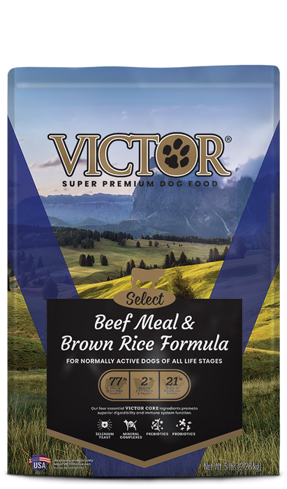 Victor Beef Meal & Brown Rice Formula (40 lb)