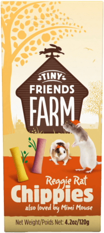 Supreme Tiny Friends Farm Reggie Rat & Mimi Mouse Chippies