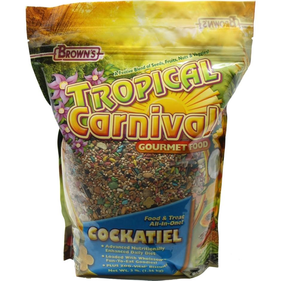 Brown's Pet Food  Tropical Carnival® Crunchy Crisp Sticks - Nutritious  Small Animal Treat